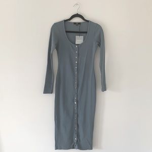Misguided Midi Longsleeve Dress💕